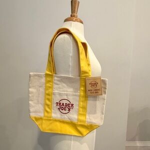 Trader Joe’s ⭐️Limited Edition⭐️Mini Canvas Tote Bag